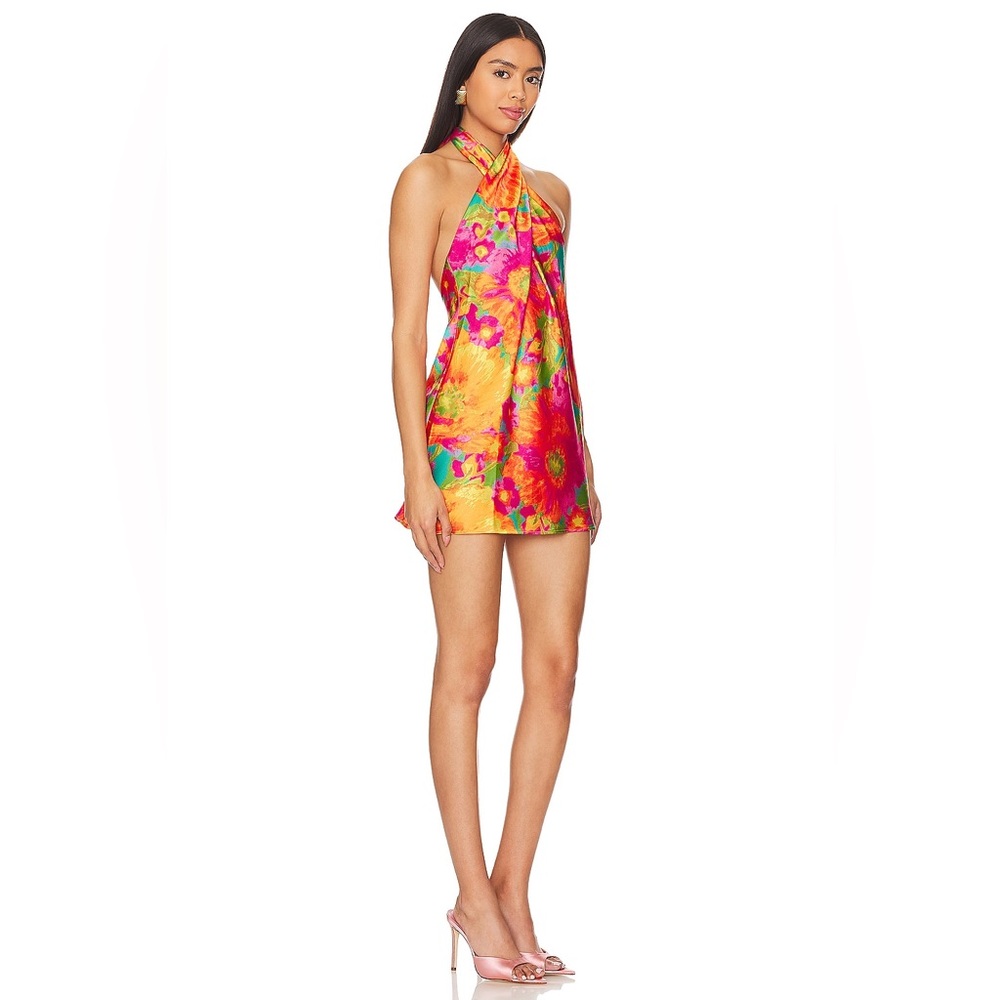 Jasmine Tie Mini Dress
